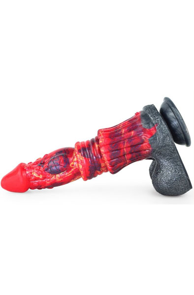 Monstered Dragon Dildo Postyr 26,5 cm - Drachen-Dildo 5