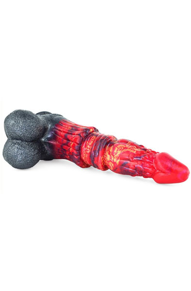 Monstered Dragon Dildo Postyr 26,5 cm - Drachen-Dildo 6