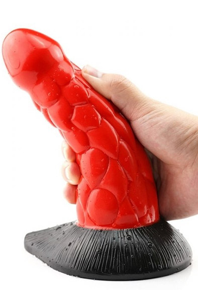 MonsterRed Monster Scales Dildo 21 cm - Drachen-Dildo 2