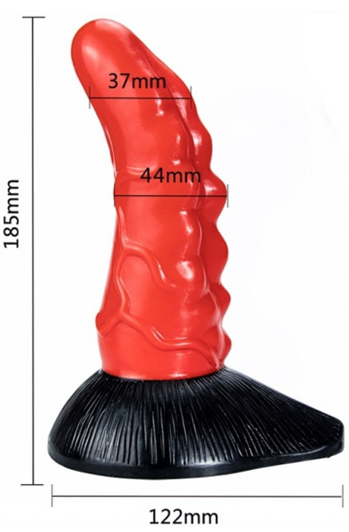 MonsterRed Ratops Dildo 18,5 cm - Monster-Dildo 2