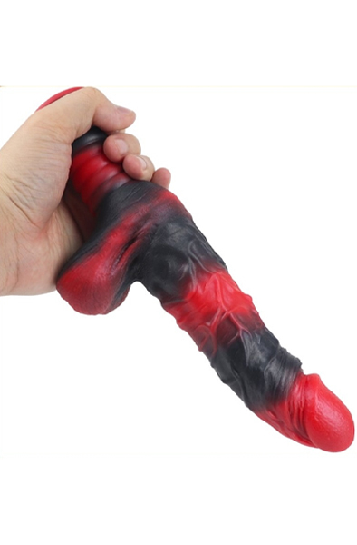 MonsterRed Realix Dildo With Handle 26 cm - Dildo mit Griff 3