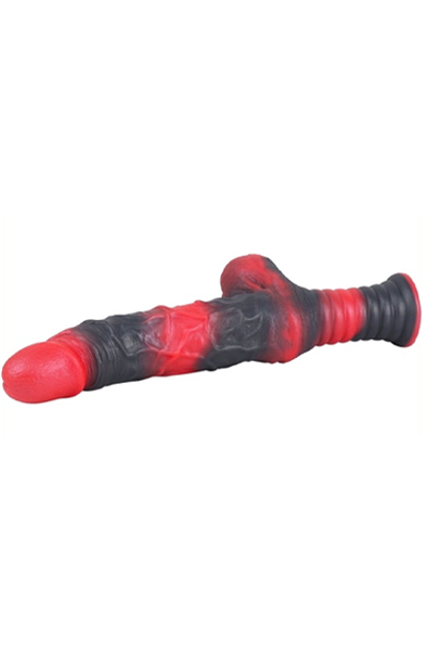 MonsterRed Realix Dildo With Handle 26 cm - Dildo mit Griff 4