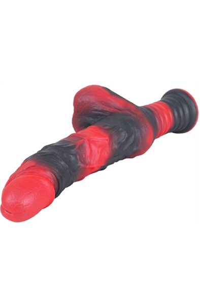MonsterRed Realix Dildo With Handle 26 cm - Dildo mit Griff 5