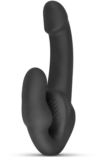 Morgan Umschnalldildo ohne Träger Schwarz 22 cm - Strap-on 1