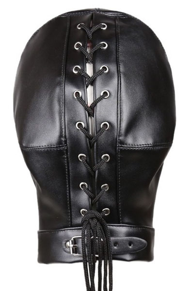 Mouth & Eye Open With Nostril Hole - BDSM Maske 3