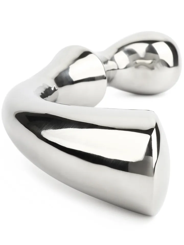 Mr Steel Deluxe G-Spot Wand - Steel dildo 2