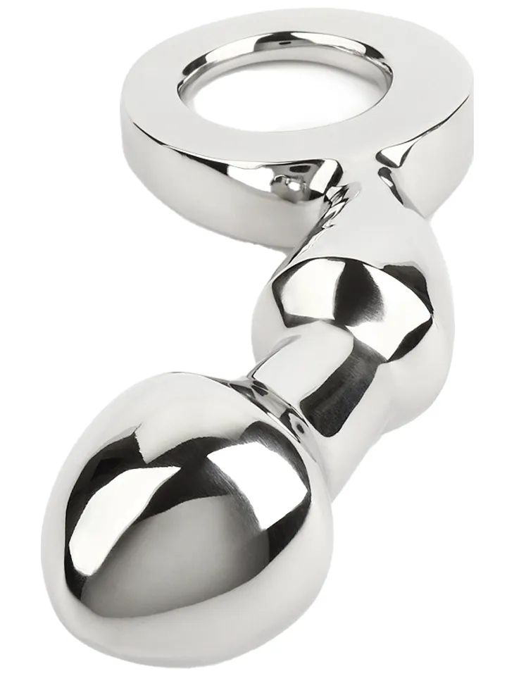 Mr Steel Drang Fun Plug - Anal plug with pull ring 1