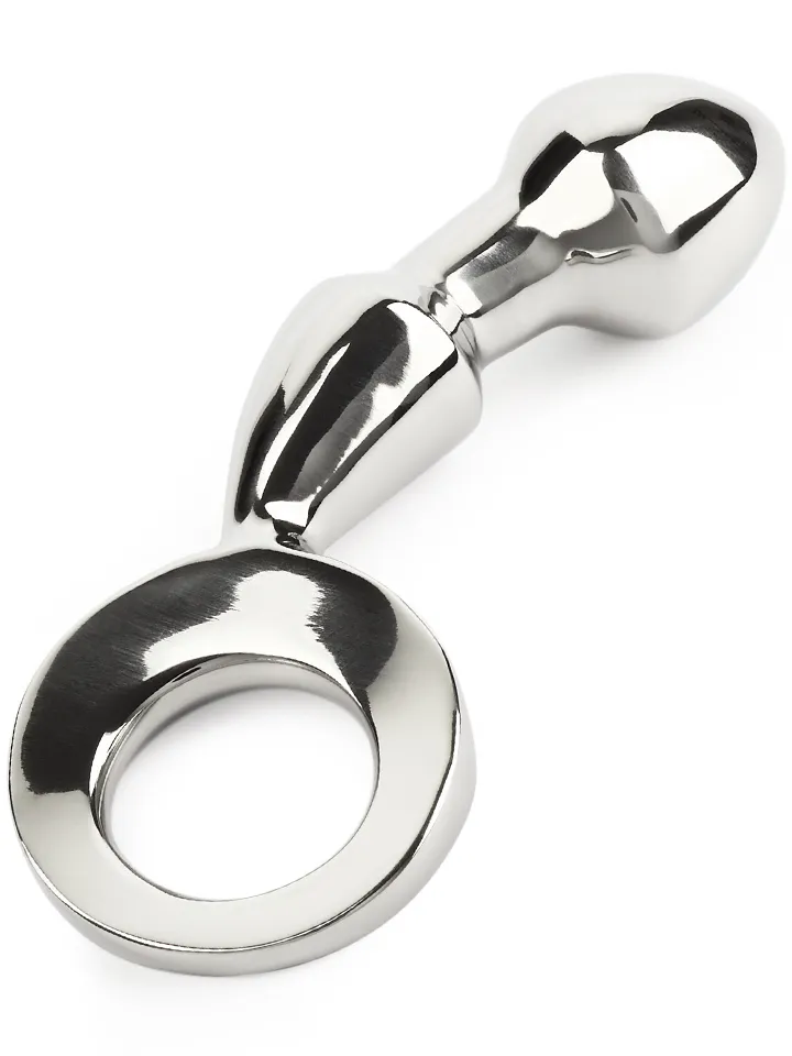 Mr Steel Drang Fun Plug - Anal plug with pull ring 2