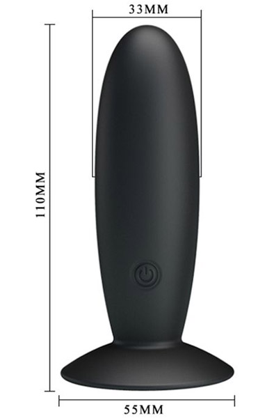 Mr. Play Remote Control Vibrating Anal Plug - Vibrierender Analplug 3