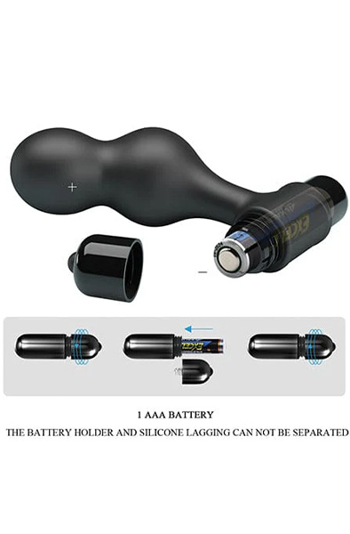 Mr. Play Silicone Vibrator Anal Plug - Vibrierender Analplug 2