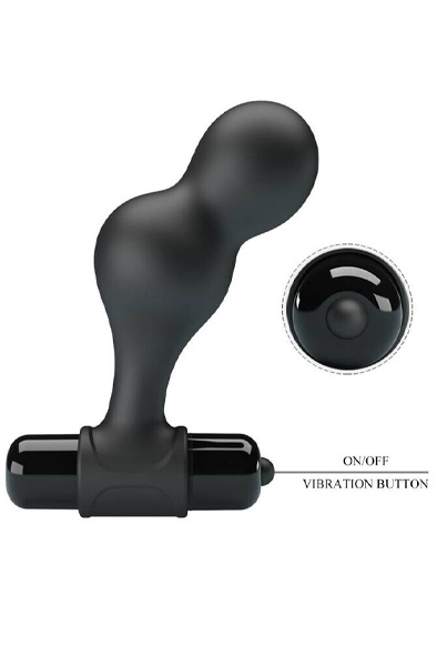 Mr. Play Silicone Vibrator Anal Plug - Vibrierender Analplug 3