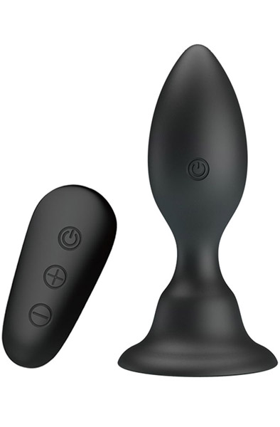 Mr. Play Vibrating Anal Plug With Remote Control - Vibrierender Analplug 1
