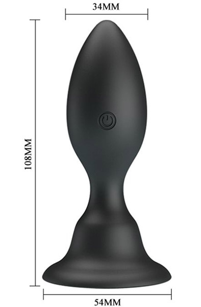 Mr. Play Vibrating Anal Plug With Remote Control - Vibrierender Analplug 3