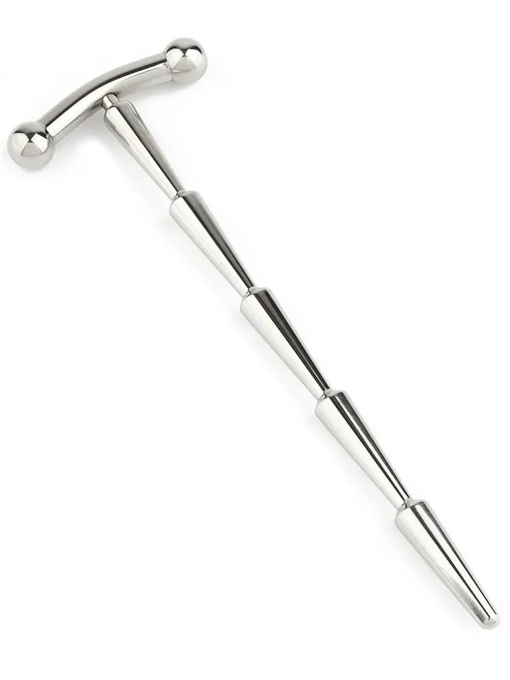 Mr. Steel Smooth Cum Rattle Penis Plug - Dilator 2