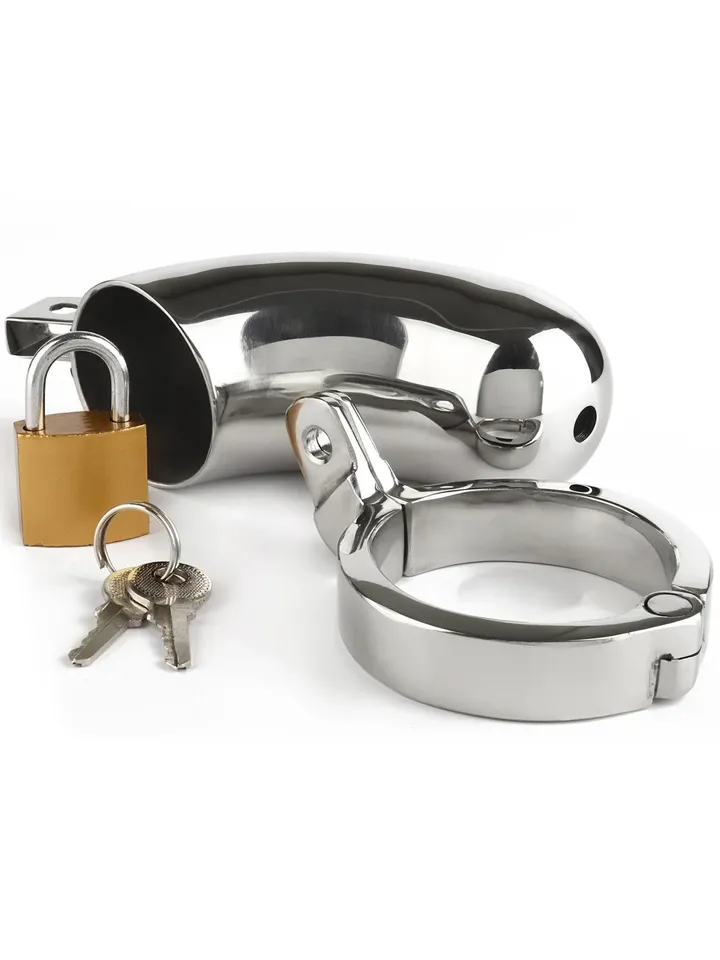 Mr. Steel The Brig Male Chastity Device - Chastity cage 3