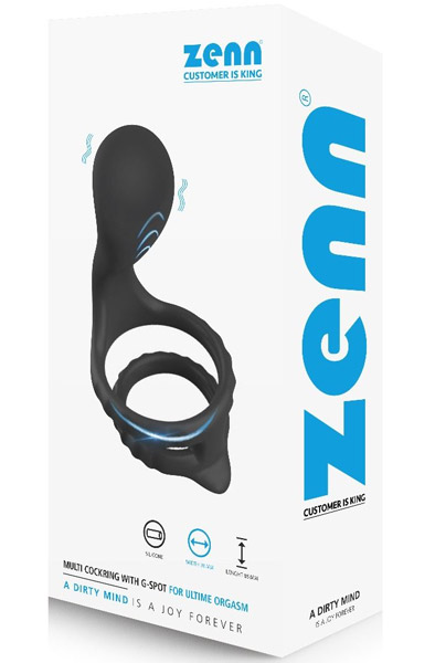 Multi Cockring With G-Spot For Ultimate Orgasm - Vibrierender Penisring 1