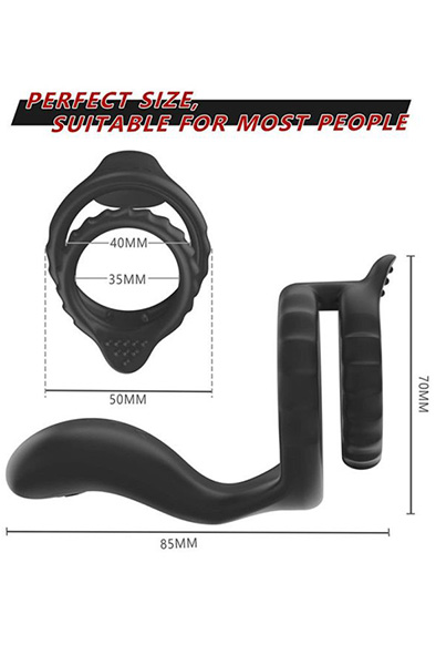 Multi Cockring With G-Spot For Ultimate Orgasm - Vibrierender Penisring 3