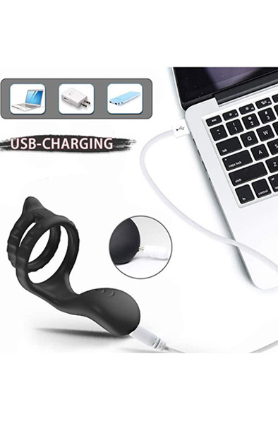 Multi Cockring With G-Spot For Ultimate Orgasm - Vibrierender Penisring 5