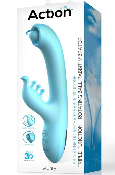 Murly Soft Massaging Ball With Doble Vibration - Rabbit-Vibrator 8