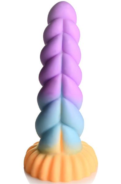 Mystique Silicone Unicorn Dildo 21 cm - Drachen-Dildo 1