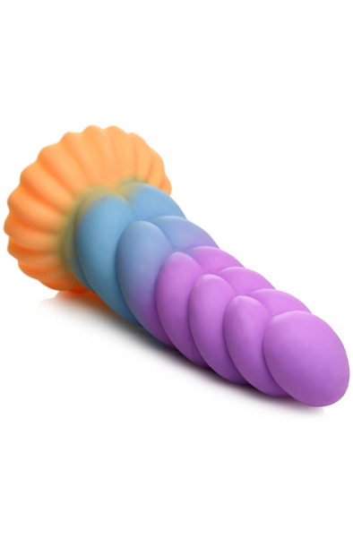 Mystique Silicone Unicorn Dildo 21 cm - Drachen-Dildo 4
