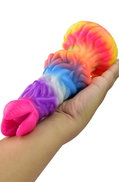 Naga Glow-in-The-Dark Dildo 20,3 cm - Drachen-Dildo 4