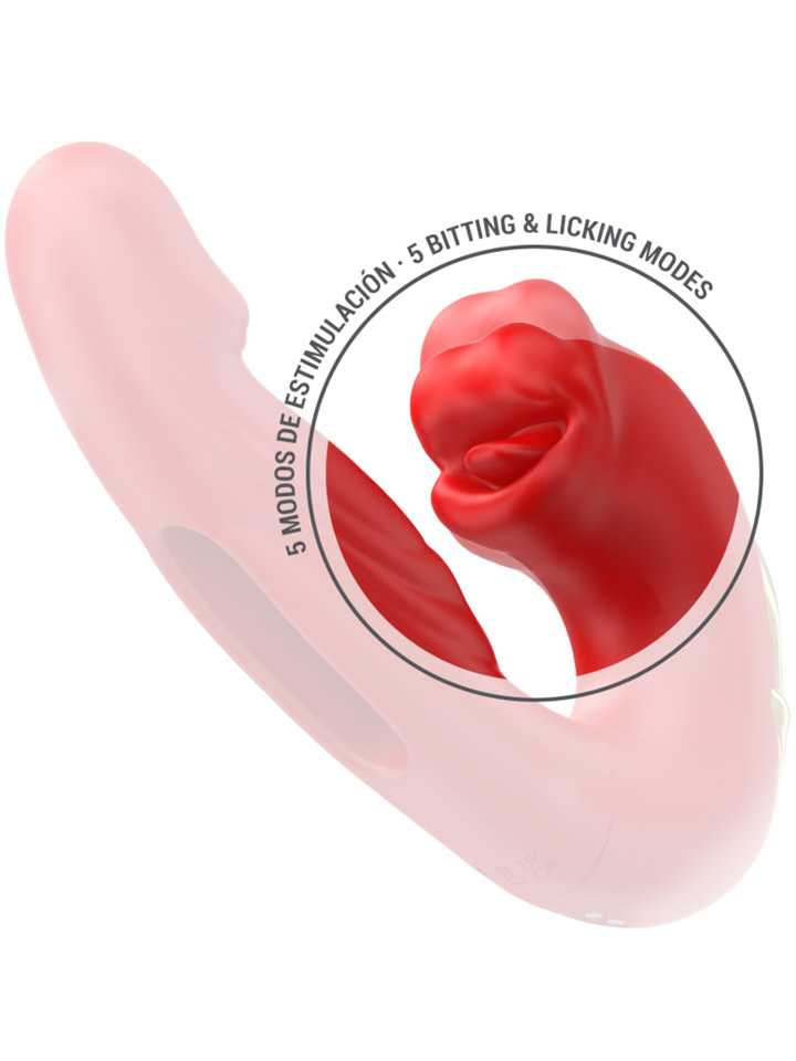 Nathy Vibe With Biting Mouth & Flipping - Dual vibrator 4