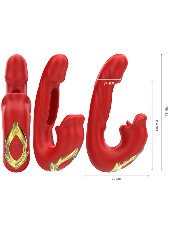 Nathy Vibe With Biting Mouth & Flipping - Dual vibrator 5