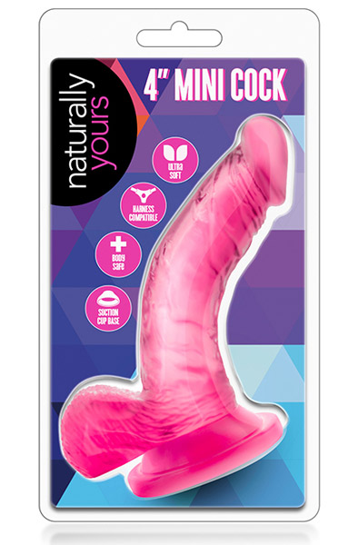 Naturally Yours Mini Cock Pink 10 cm - Dildo 3