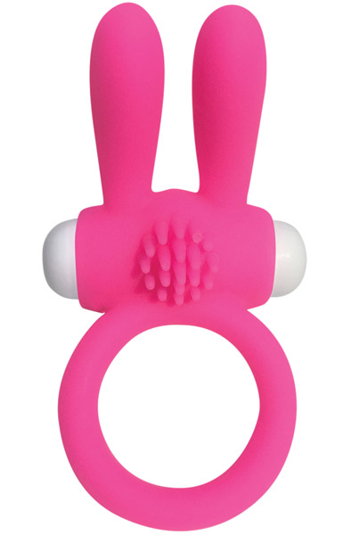 Neon Rabbit Ring Pink - Penisringe 1