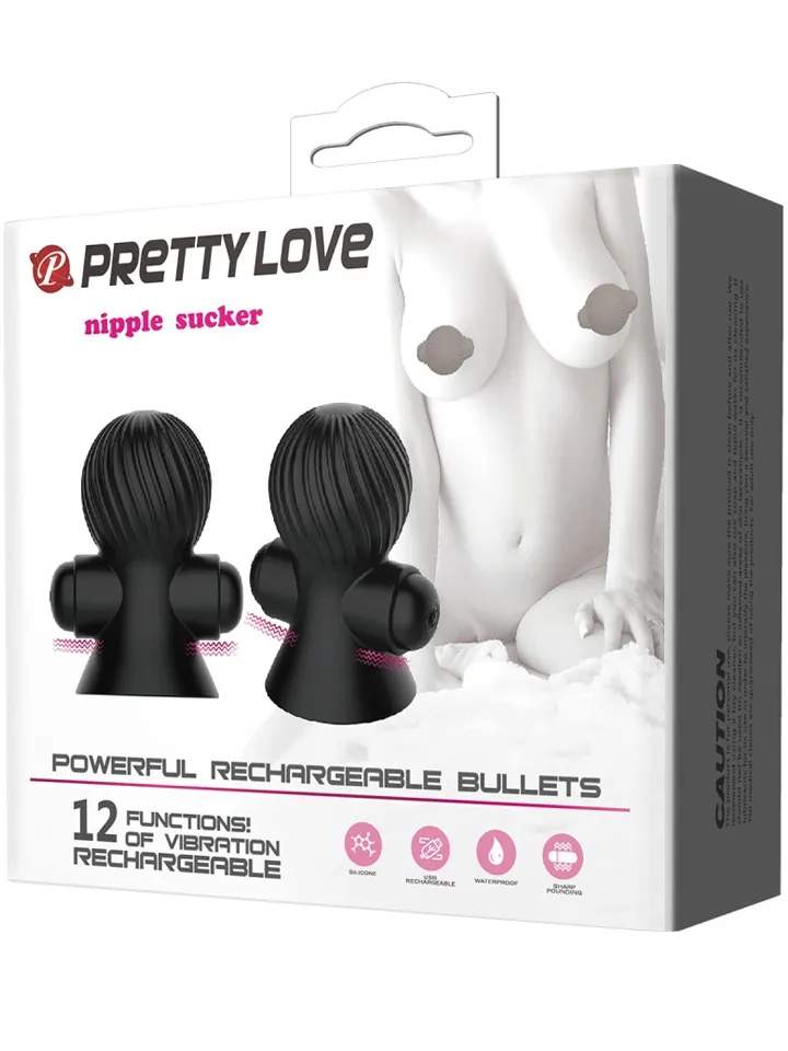 Nipple Suction Vibrator Kit - Nipple suckers with vibrations 4