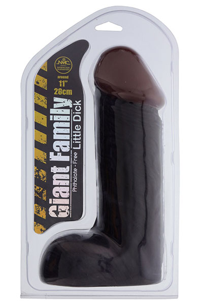 NMC Giant Black Dildo 28 cm - XL Dildo 2