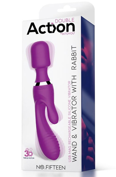 No. Fifteen Wand & Vibrator With Rabbit - Rabbit-Vibrator 3