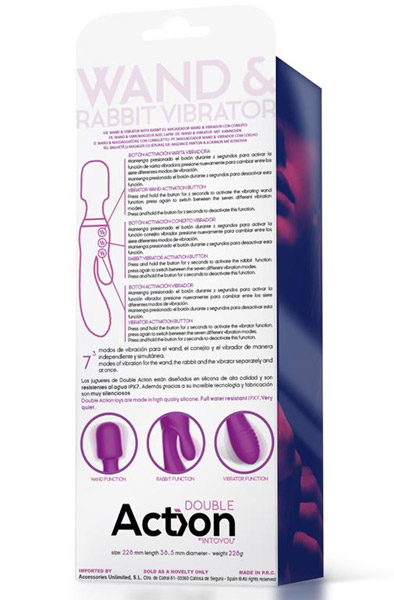 No. Fifteen Wand & Vibrator With Rabbit - Rabbit-Vibrator 4