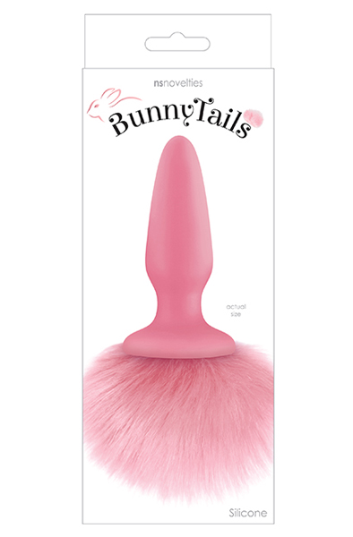 NS Novelties Bunny Tails Pink - Analplug in Tierform 2