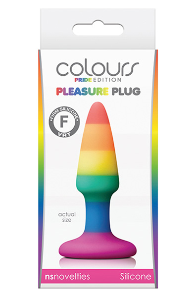NS Novelties Colours Pride Edition Pleasure Plug Mini - Anal plug 2