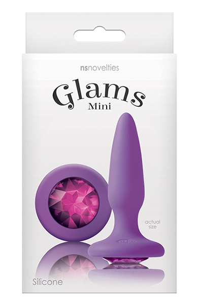 NS Novelties Glams Mini Purple - Analplug 2