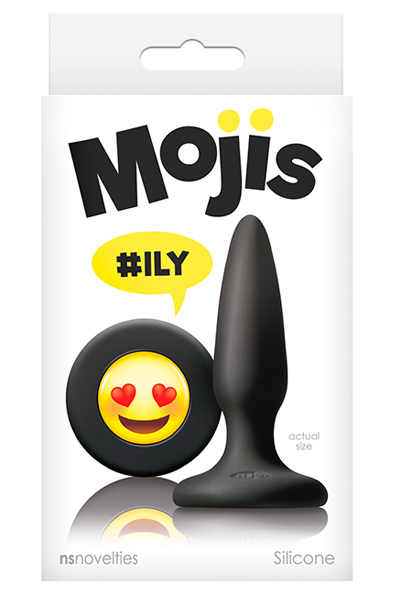 NS Novelties Mojiïs Ily Black - Analplug 2