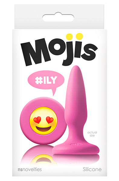 NS Novelties Mojiïs Ily Pink - Analplug 2