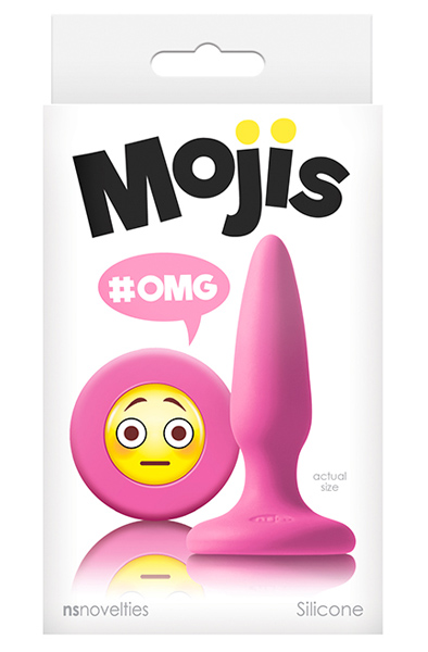NS Novelties Mojiïs Omg Pink - Mini-Analdildo 2