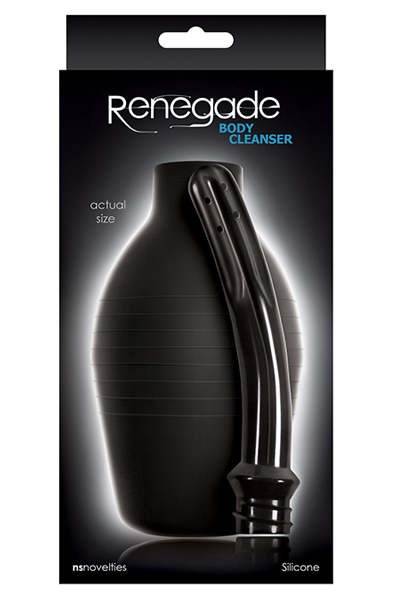 NS Novelties Renegade Body Cleanser Black - Analdusche 2