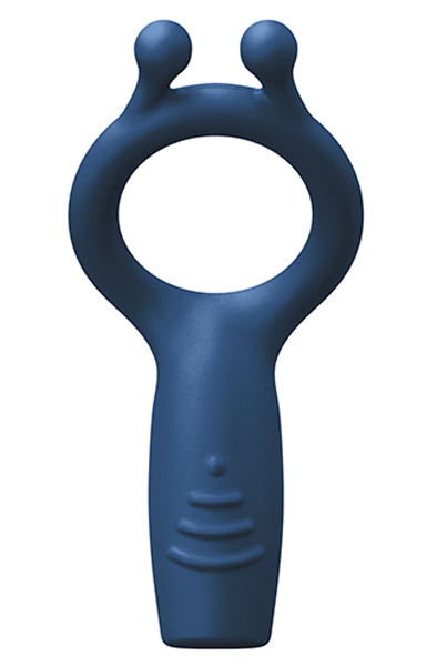 NS Novelties Renegade Explorer Ring Blue - Vibrierender Penisring 1