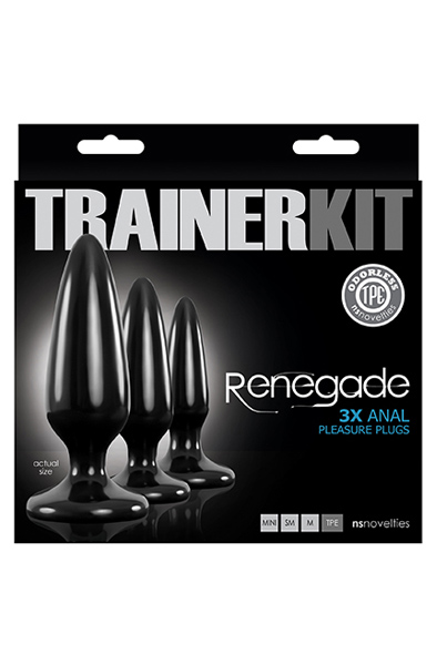 NS Novelties Renegade Pleasure Plug Trainer Kit - Analplug Set 2