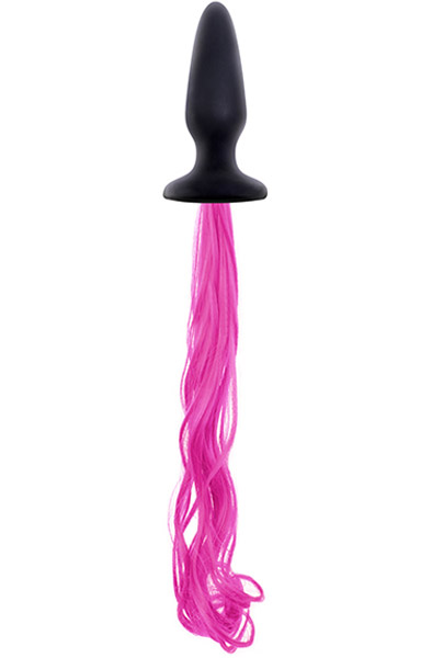 NS Novelties Unicorn Tails Butt Plug Pink - Analplug in Tierform 1