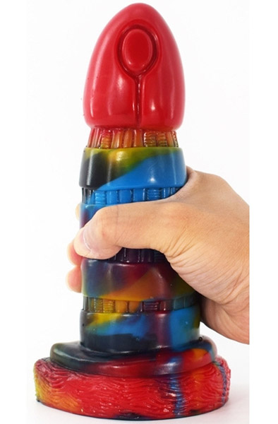 Oblink Dildo Multicolor 21 cm - Drachen-Dildo 1