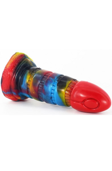 Oblink Dildo Multicolor 21 cm - Drachen-Dildo 2
