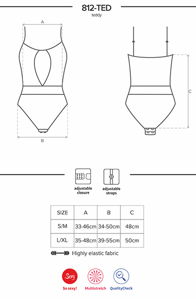 Obsessive 812-TED-1 Teddy - Teddy 5