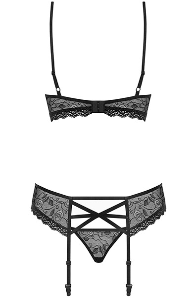 Obsessive 818-SEG-1 Set 3-pcs - Sexy lingerie 5