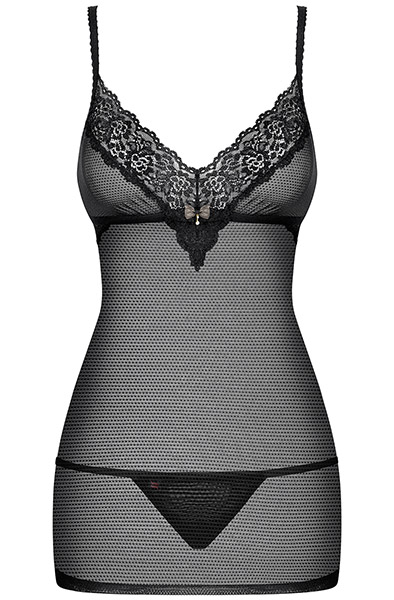 Obsessive 852-CHE-1 Negligé & String - Sexy Dessous 3