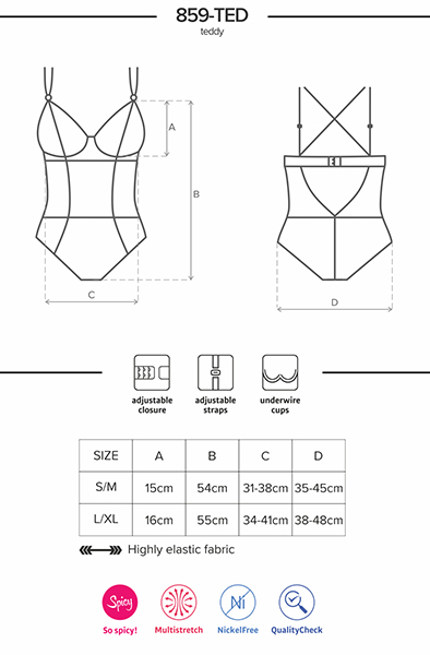 Obsessive 859-TED-1 Teddy - Teddy 5